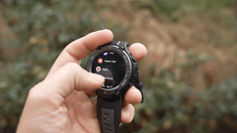 Amazfit T-Rex Pro Interface