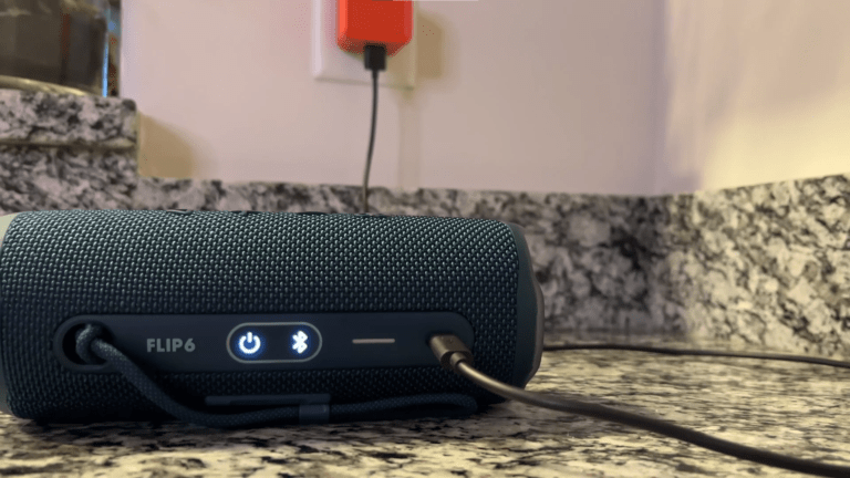 JBL Flip 6 Bluetooth Speaker Charging